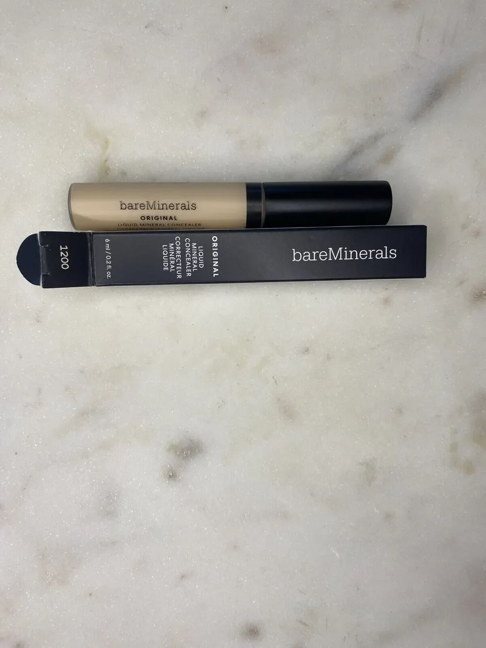 Bare Minerals Original Liquid Mineral Concealer FAIR 1W 0.2 Fz. NEW NIB boxed